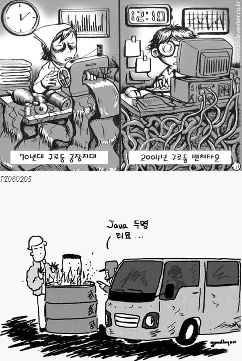 당시 개발자 인식은 농담이 아니라 정말 이랬었다